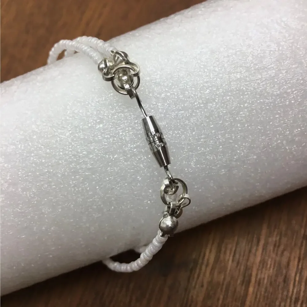 Artisan Made~Triple Strand Gemstone Bracelet